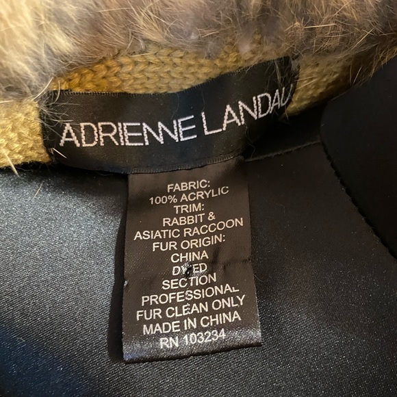 Adrienne Landau Fur Scarf/Shawl